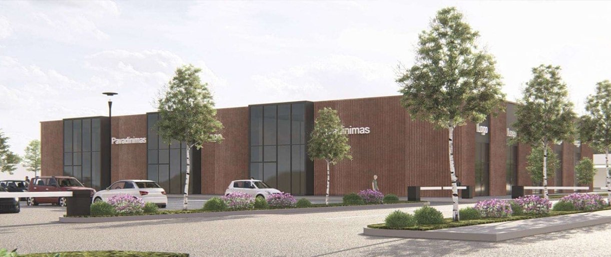 Palangoje statys naują prekybos centrą