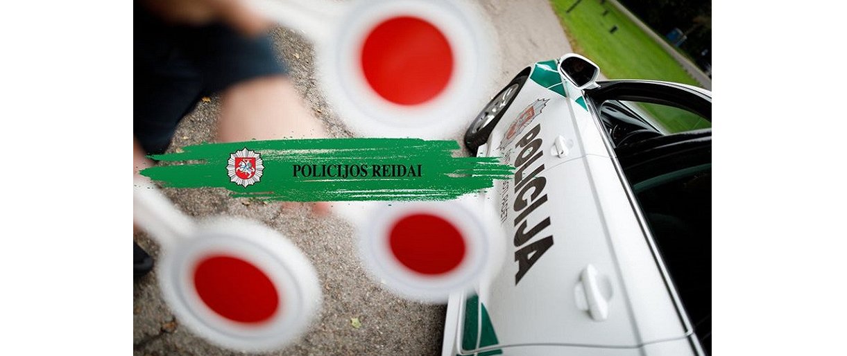 Liepos mėnesį šalies keliuose vykdomos prevencinės priemonės