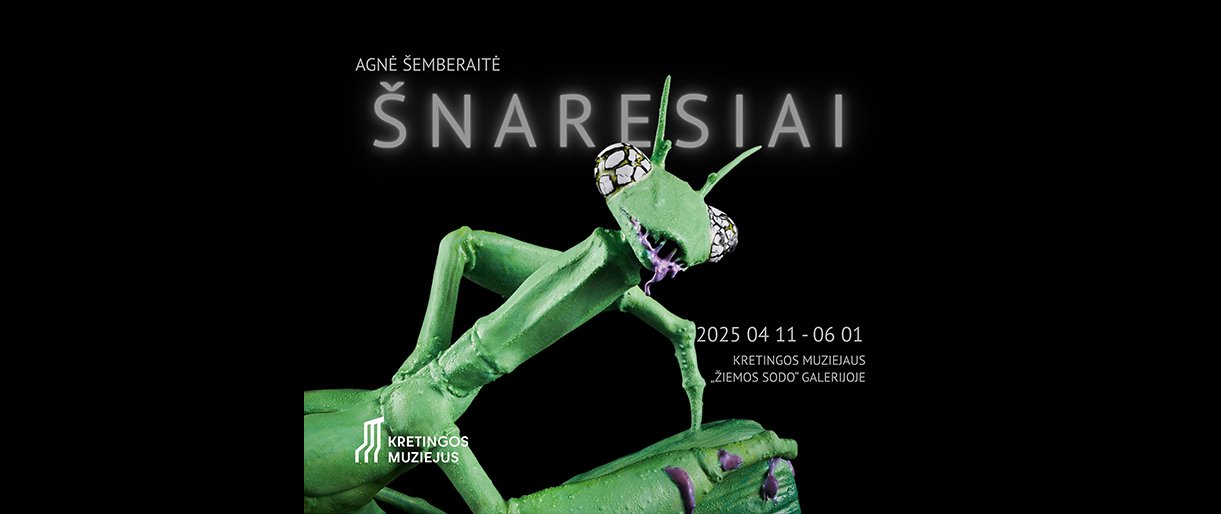 Nauja „Žiemos sodo“ galerijos intriga – Agnės Šemberaitės „Šnaresia... Nauja „Žiemos sodo“ galerijos intriga – Agnės Šemberaitės „Šnaresiai“, kviečiantys akistaton su baimėmis