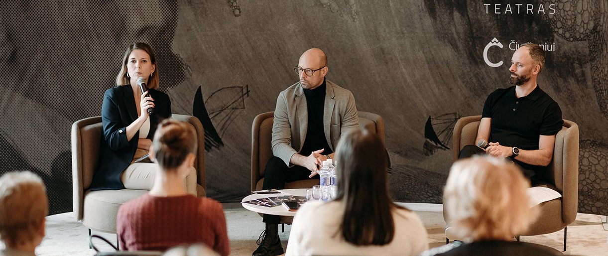 Spaudos konferencijos akimirkos. Prokadras.lt nuotr.