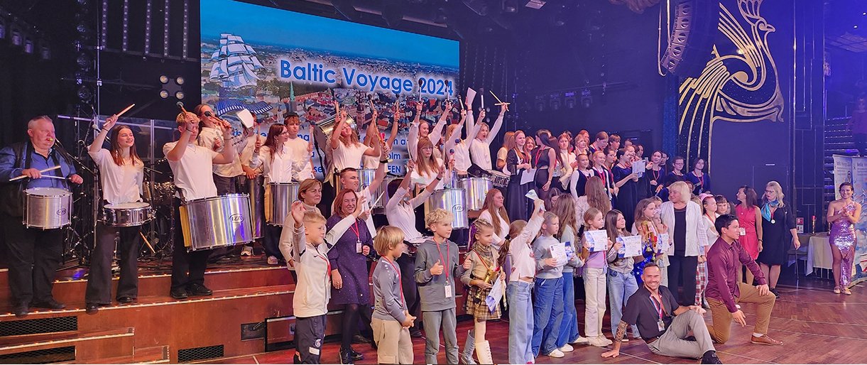 Tarptautinio meno konkurso „Baltic voyage 2024“ nugalėtojai. Asmeninio archyvo nuotr.