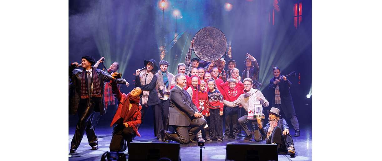 Teatralizuotas koncertas „Sveika, karaliene Žiema“.Gedimino Juškos nuotr.