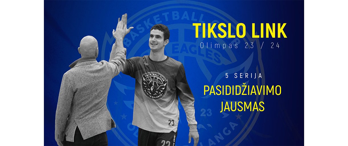 Penktojoje „Tikslo link. Olimpas“ serijoje – pasididžiavimo jausmas ir su R.Šiškausku lyginamo talento istorija