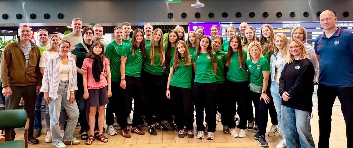 Palangiškės – tarp Lietuvos U16 tinklinio rinktinės istorinės sudėties narių: išvyko į Europos čempionatą