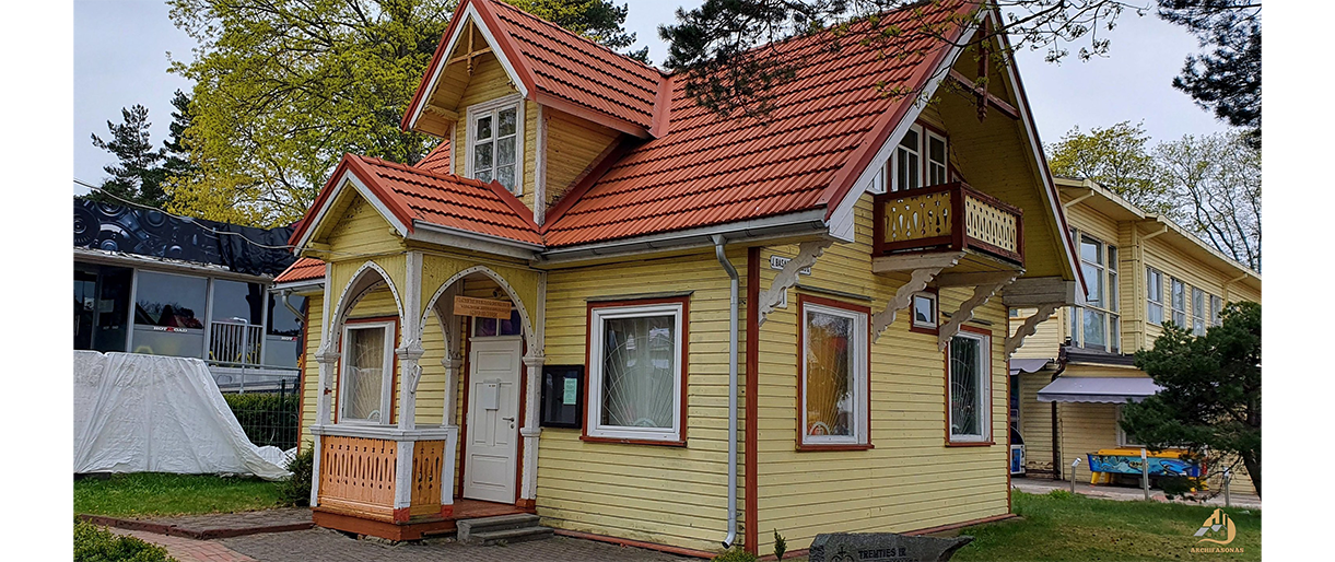 Buvusi vila „Vaidilutė“ Palangoje (dab. Tremties ir rezistencijos muziejus), 2022 m. / Archifasono nuotr.