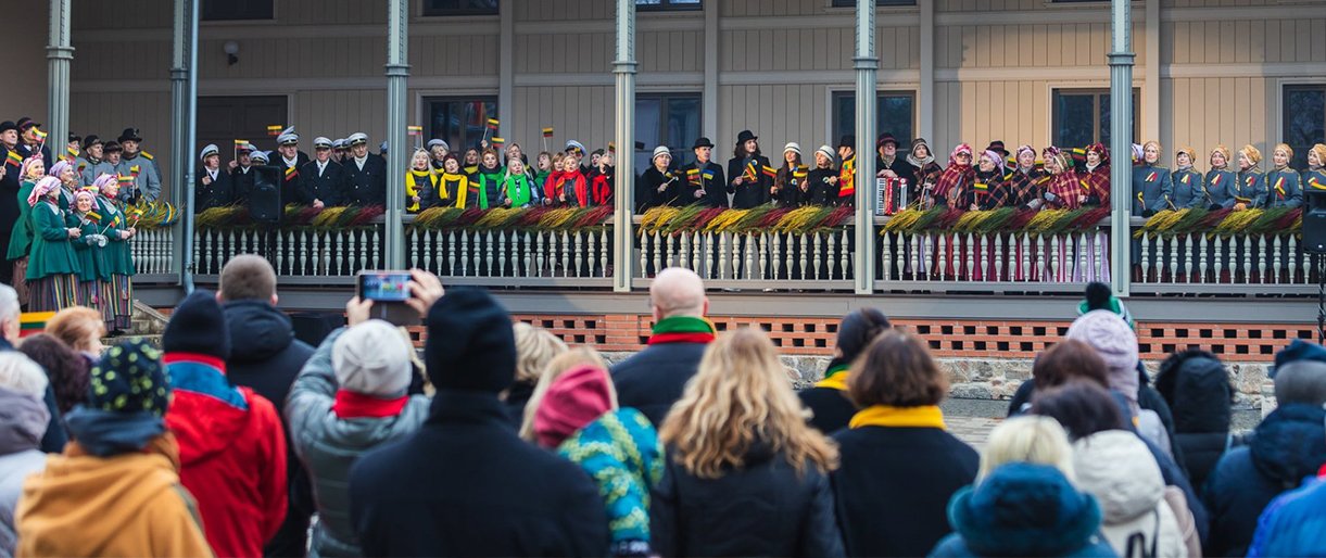 Vasario 16-osios minėjimas Palangoje