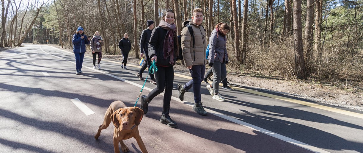 Kviečiame į 13-ąjį žygį „Gintaro kelias" ir akciją „Riedam"