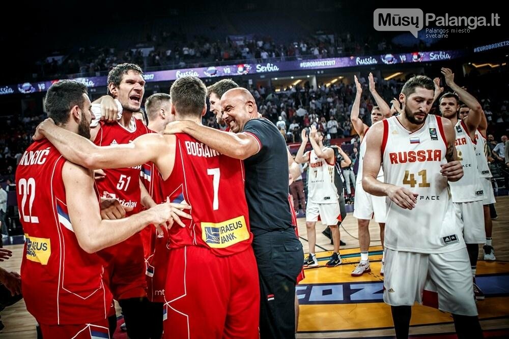 Serbai nugalėjo rusus ir finale žais su slovėnais, nuotrauka-8