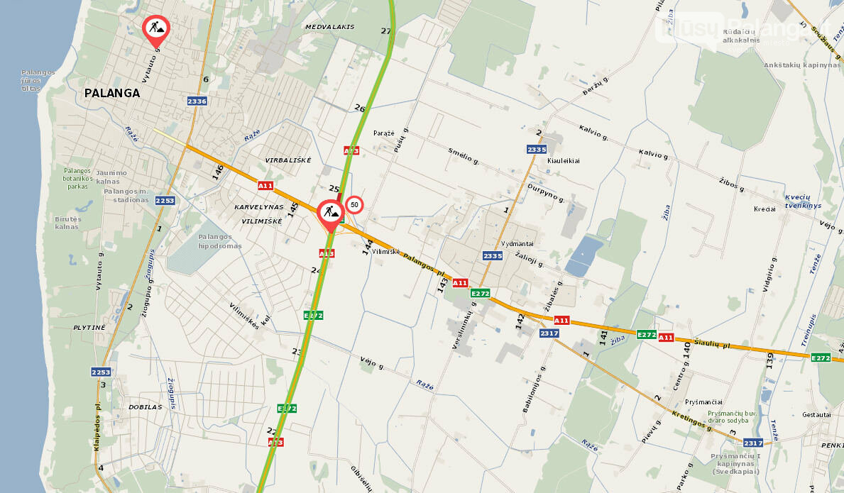  Informacija vairuotojams: nuo liepos 17 d. iki liepos 20 d. dėl „AURUM 1006 km“ lenktynių bus draudžiamas eismas keliuose magistrali..., nuotrauka-1