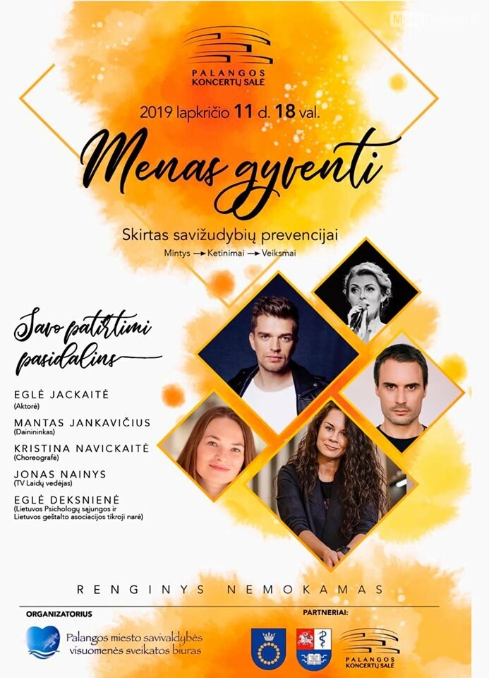 „Menas gyventi“ – nemokamas renginys, kuriame tiesiog būtina sudalyvauti, nuotrauka-1
