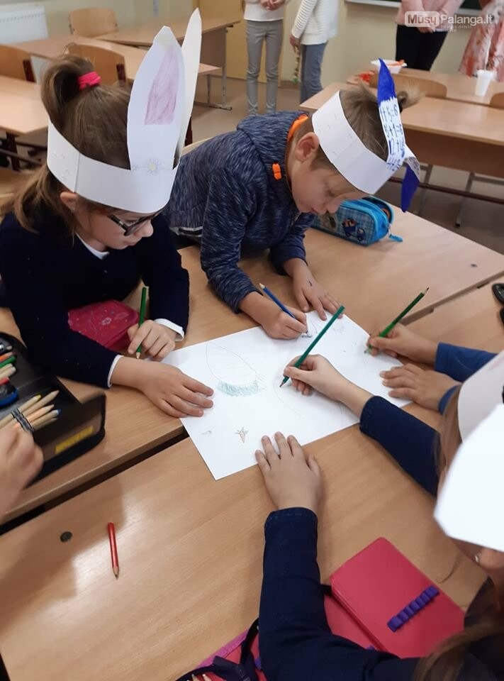 Pirmokų krikštas Palangos "Baltijos" pagrindinėje mokykloje, nuotrauka-6