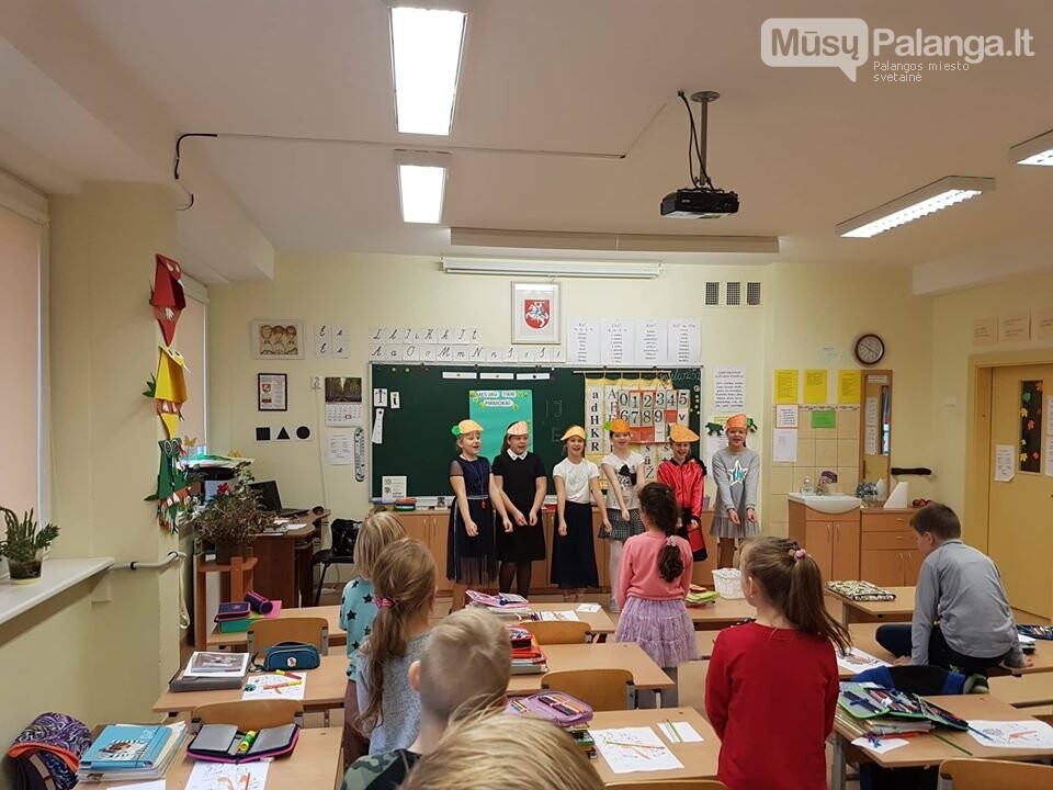 Pirmokų krikštas Palangos "Baltijos" pagrindinėje mokykloje, nuotrauka-7