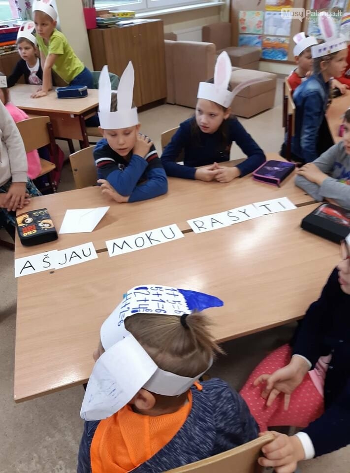 Pirmokų krikštas Palangos "Baltijos" pagrindinėje mokykloje, nuotrauka-8