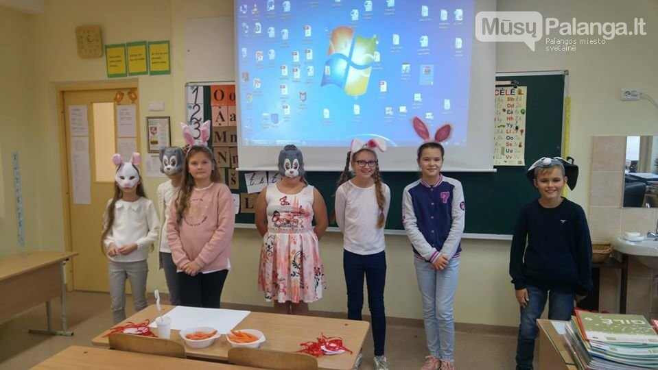 Pirmokų krikštas Palangos "Baltijos" pagrindinėje mokykloje, nuotrauka-14