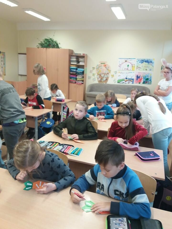 Pirmokų krikštas Palangos "Baltijos" pagrindinėje mokykloje, nuotrauka-9