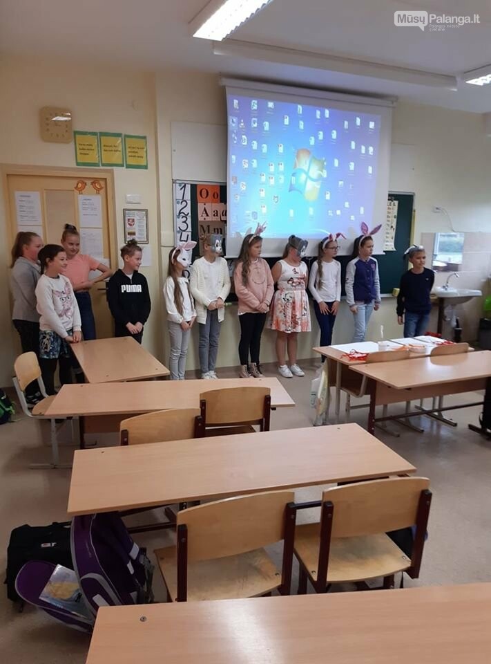Pirmokų krikštas Palangos "Baltijos" pagrindinėje mokykloje, nuotrauka-15