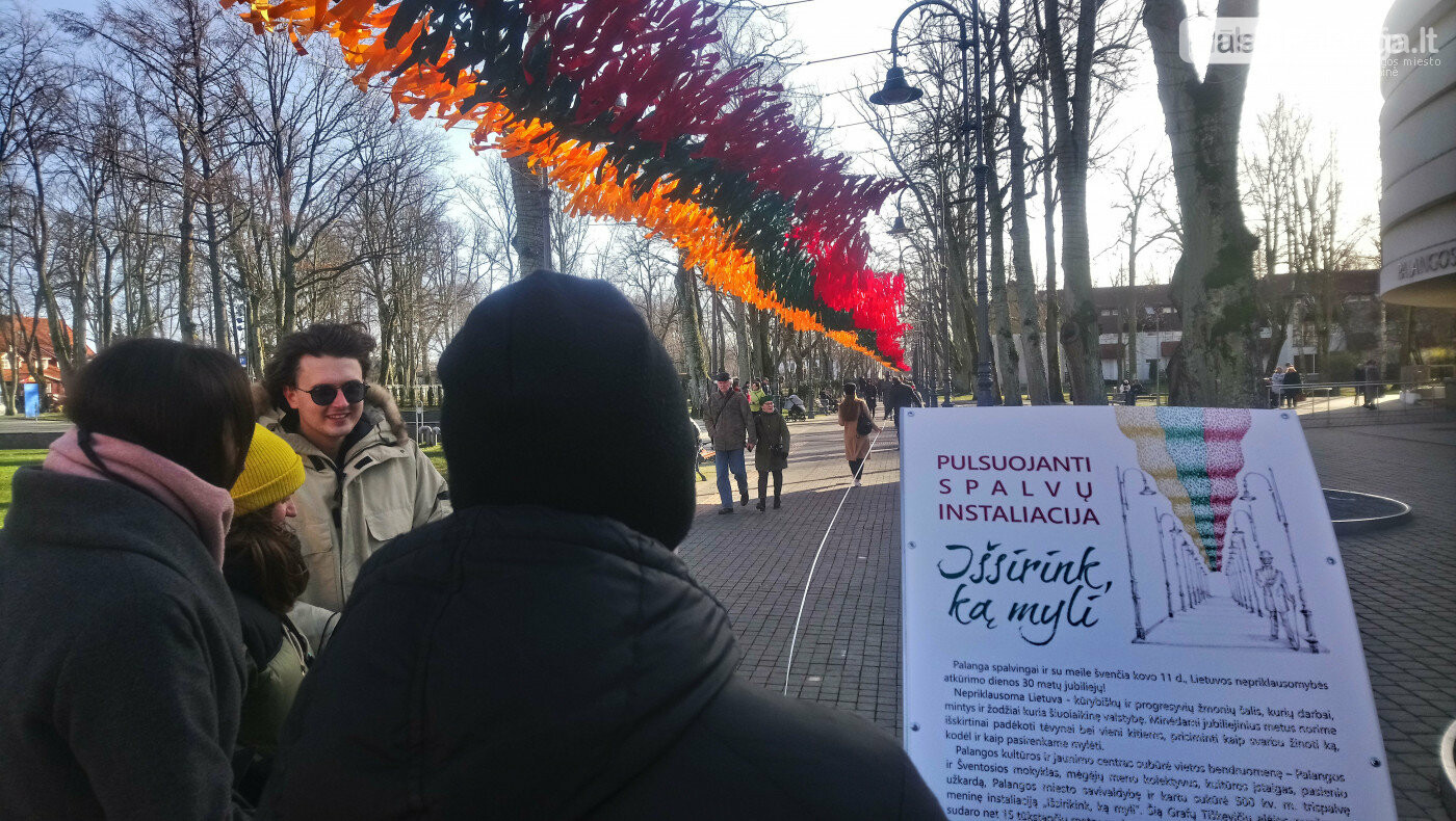 Užfiksuotas naujas Lietuvos rekordas - ilgiausia iš juostelių vėliava, nuotrauka-4
