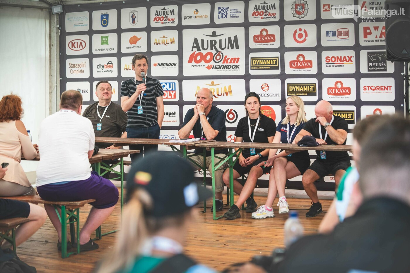 21-ąsias „Aurum 1006 km lenktynes“ nušviečia 121 žurnalistas, nuotrauka-5, Vytauto PILKAUSKO ir Arno STRUMILOS nuotr.