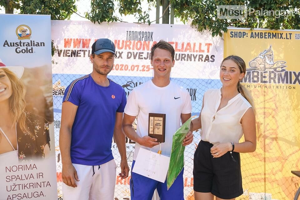 Praėjusį savaitgalį Palangos teniso kortuose vyko turnyras, kurį organizavo Simas Kučas ir Otilija Norkutė, nuotrauka-11, Martyno Stankaičio nuot.
