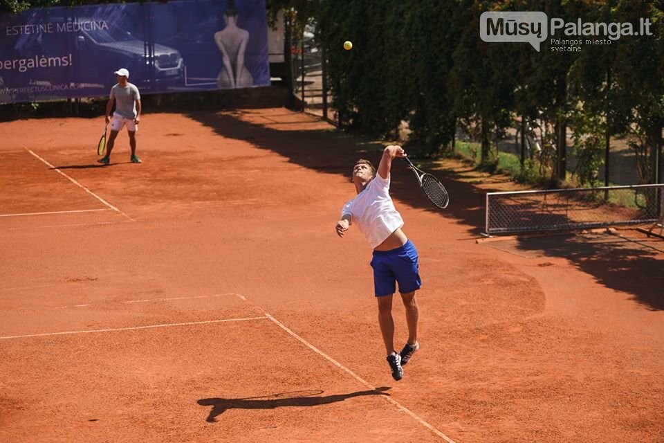 Praėjusį savaitgalį Palangos teniso kortuose vyko turnyras, kurį organizavo Simas Kučas ir Otilija Norkutė, nuotrauka-8, Martyno Stankaičio nuot.
