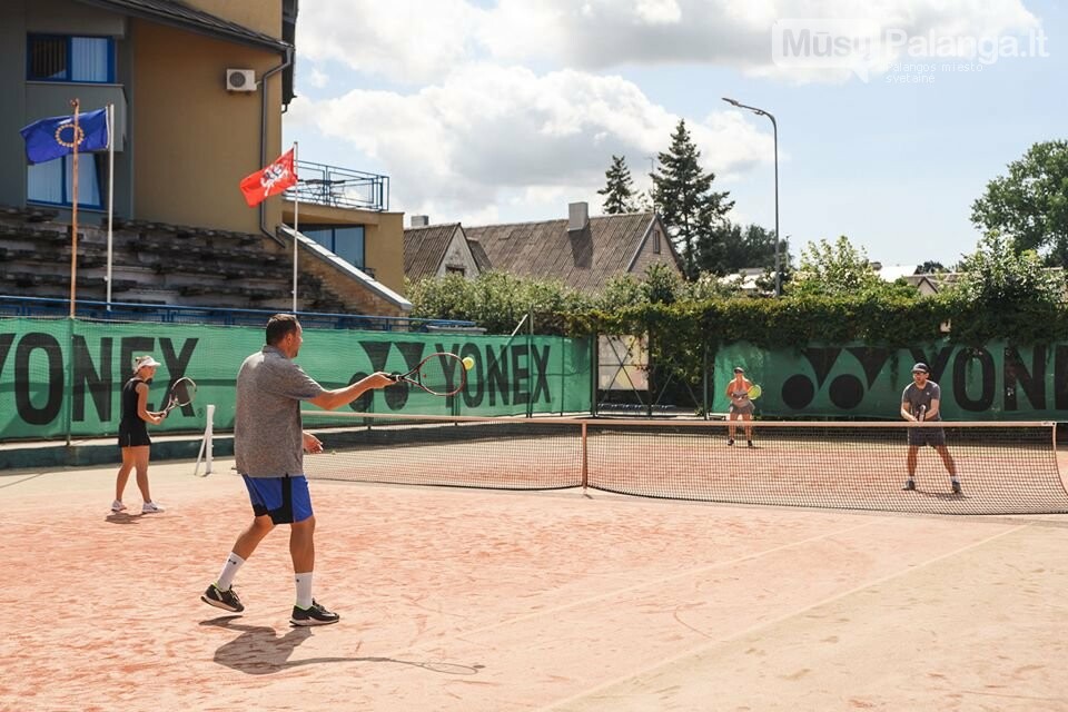 Praėjusį savaitgalį Palangos teniso kortuose vyko turnyras, kurį organizavo Simas Kučas ir Otilija Norkutė, nuotrauka-3, Martyno Stankaičio nuot.