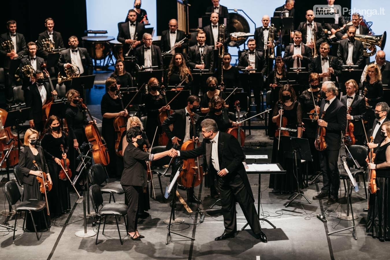 KVMT simfoninio orkestro (vyriausiasis dirigentas T.Ambrozaitis) koncertas „Marių pasakos“., Domo Rimeikos nuotr.