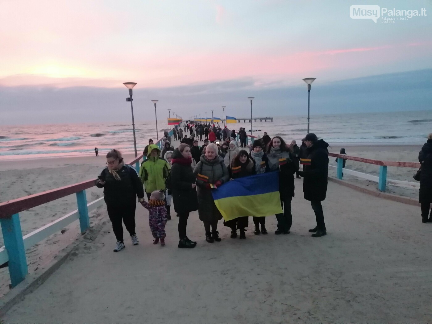 Palangoje vyko Ukrainos palaikymo solidarumo akcija, nuotrauka-11