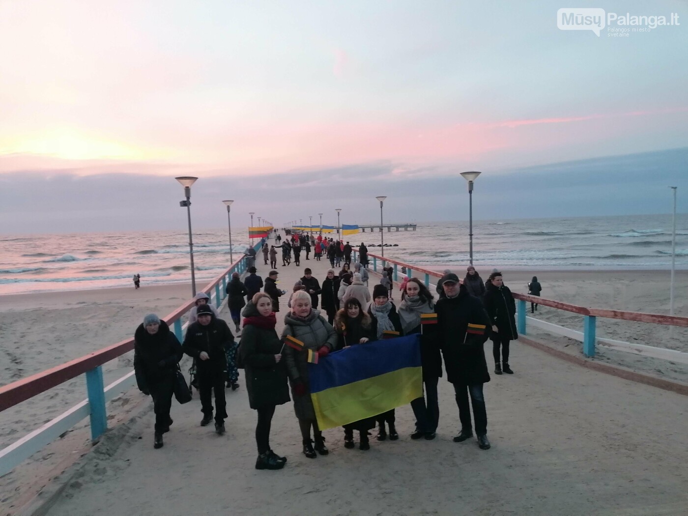 Palangoje vyko Ukrainos palaikymo solidarumo akcija, nuotrauka-1