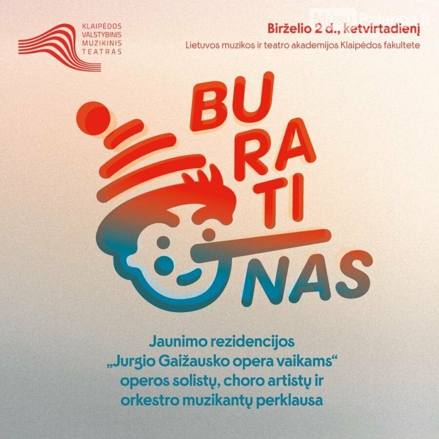  Į jaunimo rezidenciją kviečia opera vaikams „Buratinas“ , nuotrauka-1