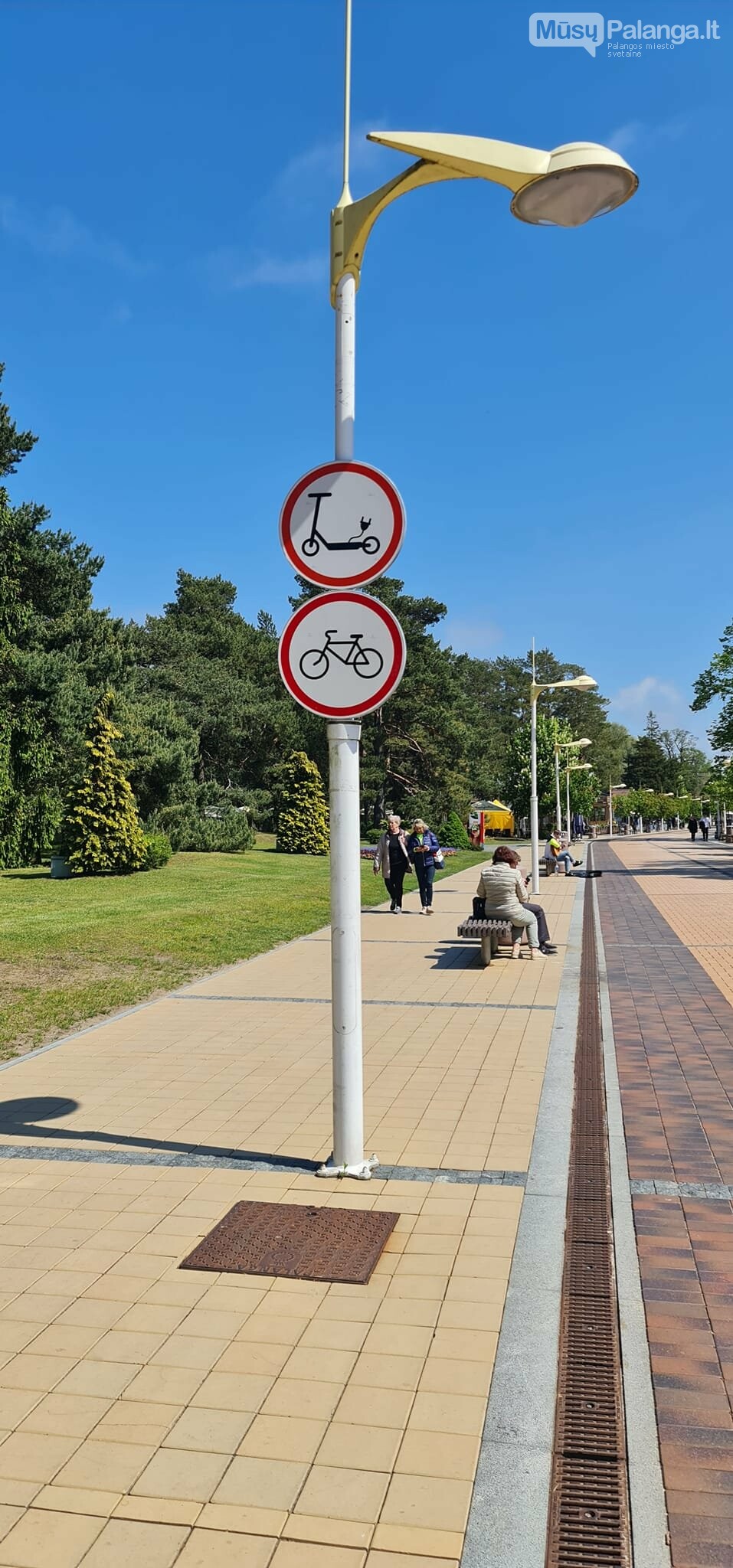 J. Basanavičiaus gatvėje vasarą draudžiamas dviračių ir elektrinių paspirtukų eismas, nuotrauka-1