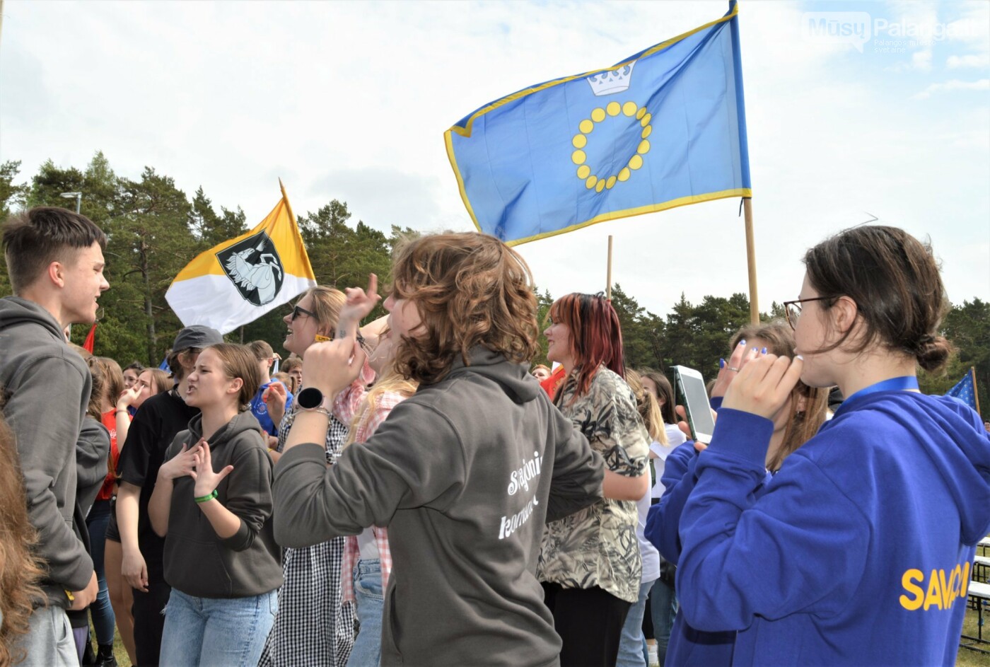Palangoje suplevėsavo Jaunimo vasaros akademijos vėliava – į kurortą suvažiavo jaunuoliai ne tik iš Lietuvos, nuotrauka-6