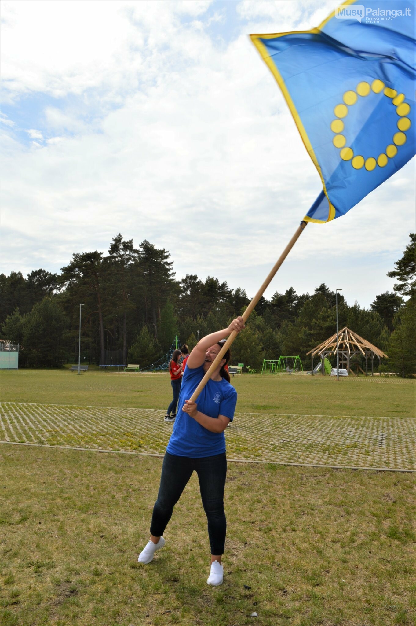 Palangoje suplevėsavo Jaunimo vasaros akademijos vėliava – į kurortą suvažiavo jaunuoliai ne tik iš Lietuvos, nuotrauka-7