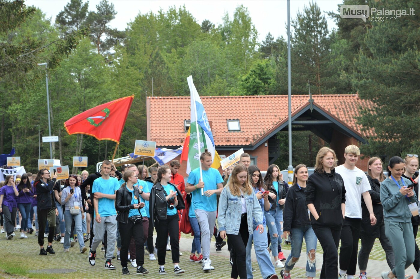 Palangoje suplevėsavo Jaunimo vasaros akademijos vėliava – į kurortą suvažiavo jaunuoliai ne tik iš Lietuvos, nuotrauka-11