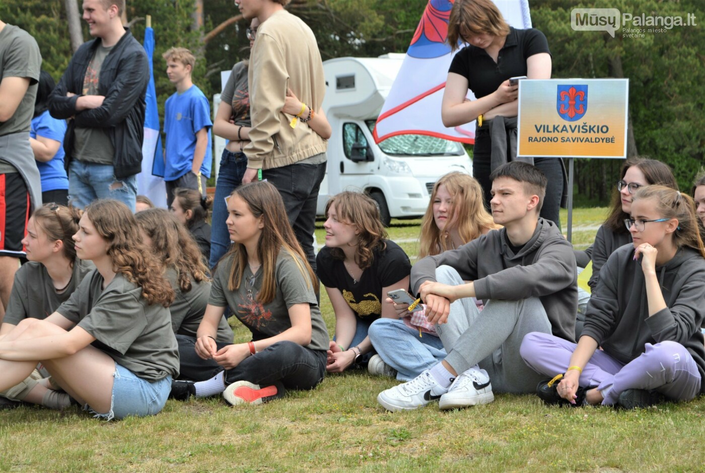 Palangoje suplevėsavo Jaunimo vasaros akademijos vėliava – į kurortą suvažiavo jaunuoliai ne tik iš Lietuvos, nuotrauka-15