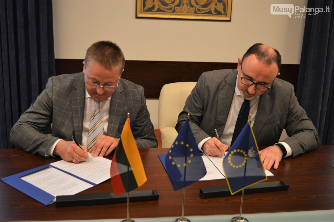 Palangos miesto savivaldybė ir Lietuvos nacionalinis dailės muziejus pasirašė naują bendradarbiavimo sutartį, nuotrauka-2
