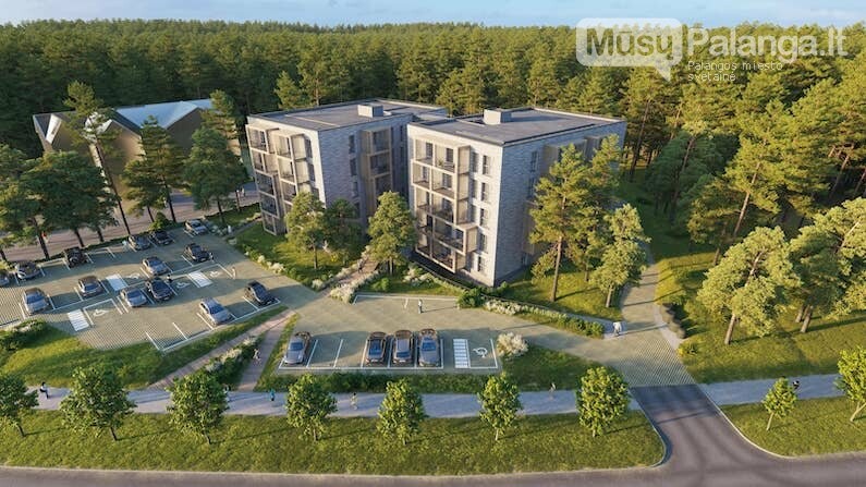 „Swedbank“ finansuoja „Vanagupės pušyno“ apartamentų projektą Palangoje, nuotrauka-1