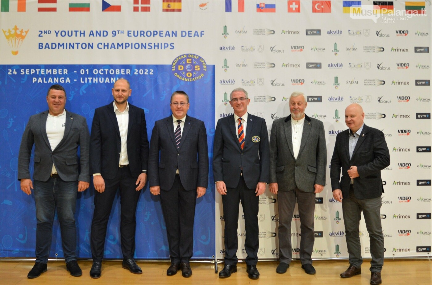 Į Palangą susirinko kurtieji badmintonininkai iš 14 valstybių - prasidėjo Europos čempionatas, nuotrauka-2