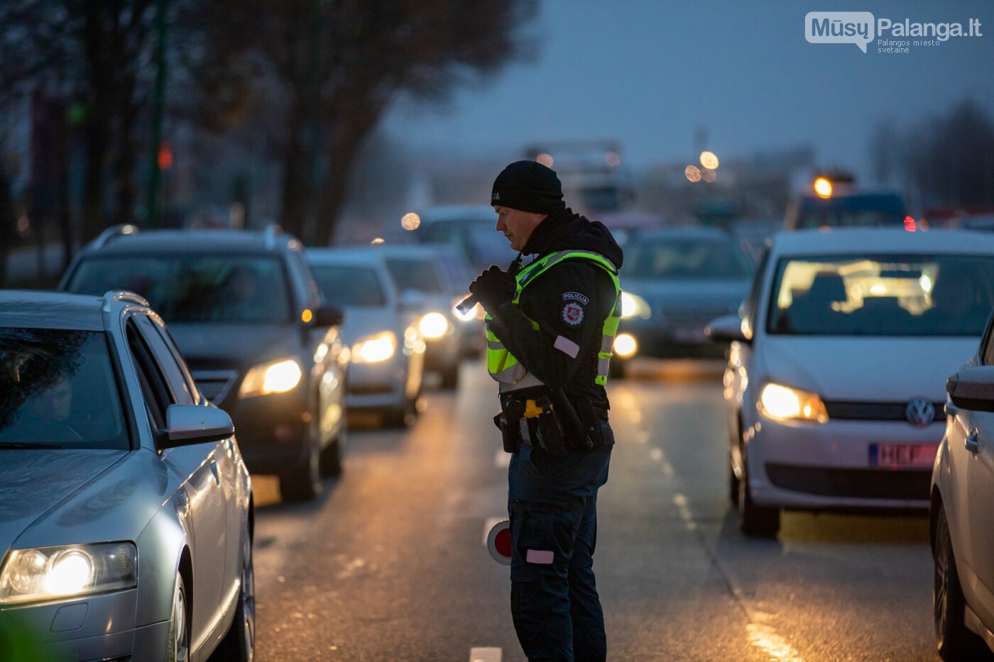 Klaipėdos apskrities VPK Kelių policijos pareigūnai tikrino vairuotojų pasirengimą šaltajam sezonui, nuotrauka-2