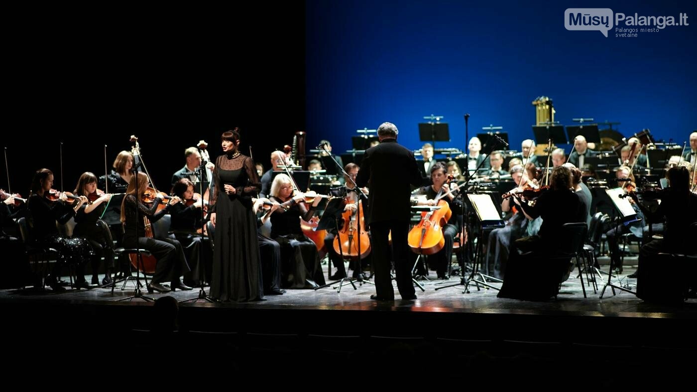 Klaipėdos valstybinio muzikinio teatro koncertas „Lietuviais esame mes gimę“. DKFOTO nuotr.