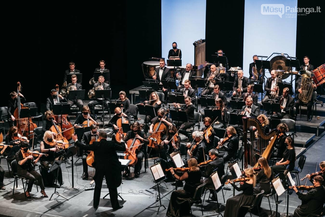 KVMT simfoninio orkestro (vyriausiasis dirigentas T.Ambrozaitis) koncertas „Marių pasakos“.Domo Rimeikos nuotr.