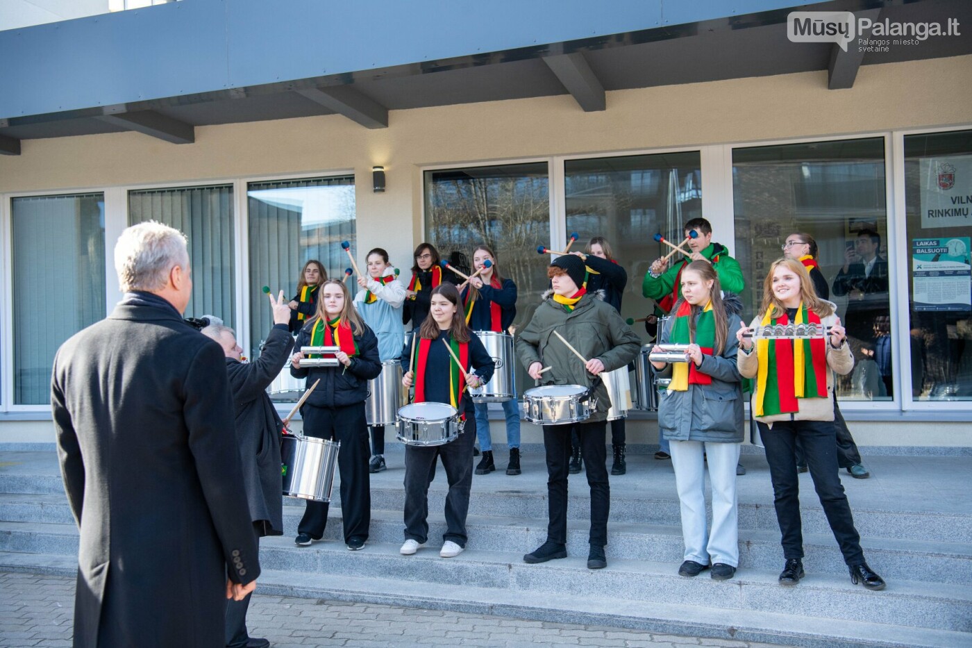 Lietuvos Respublikos Prezidentas Gitanas Nausėda lankėsi Senojoje gimnazijoje, nuotrauka-1