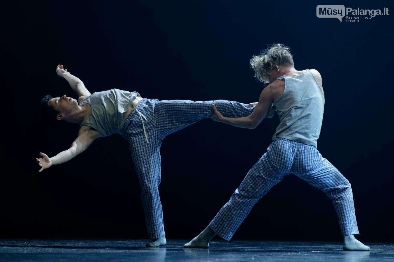 Choreografo R.Bondaros choreografinė kompozicija „Žagsulys“ (Hiccup). Martyno Aleksos nuotr.