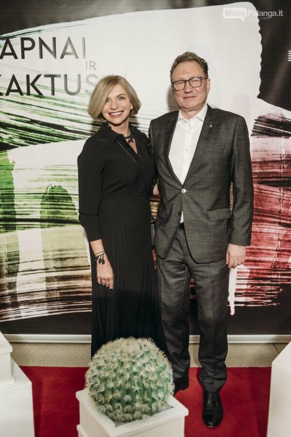 KU rektorius Artūras Razbadauskas su žmona Daiva. Prokadras.lt nuotr.