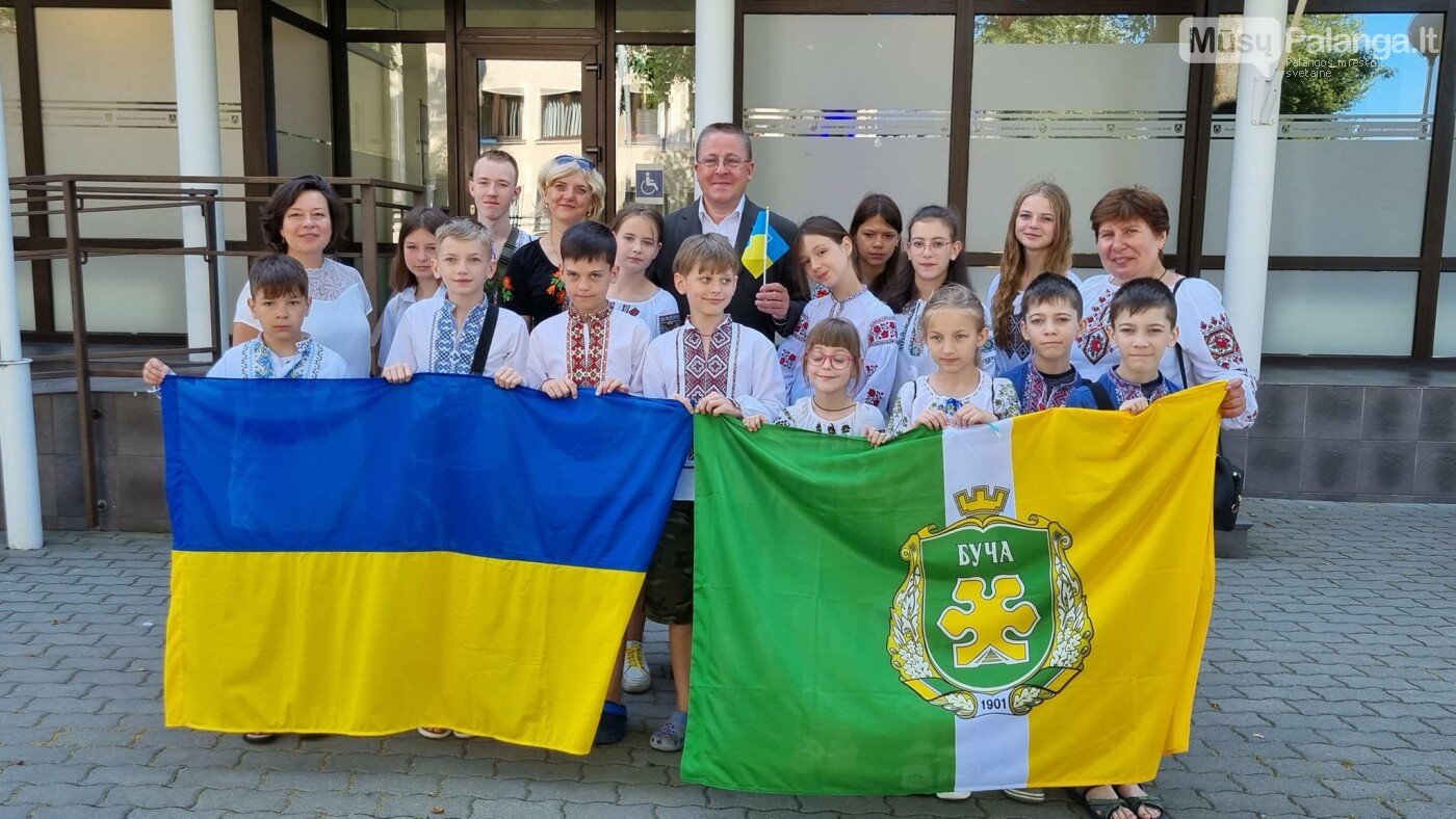 Palangos miesto savivaldybėje lankėsi vaikai iš Bučos (Ukraina), nuotrauka-8