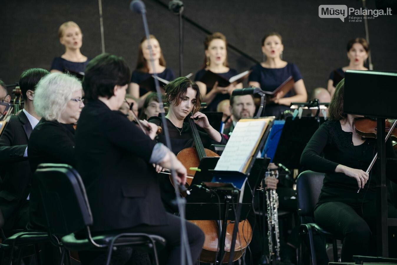 Klaipėdos festivalio pražios koncertas „Karo ir taikos dainos“ -  padėka ir padrąsinimas Ukrainos žmonėms, nuotrauka-4