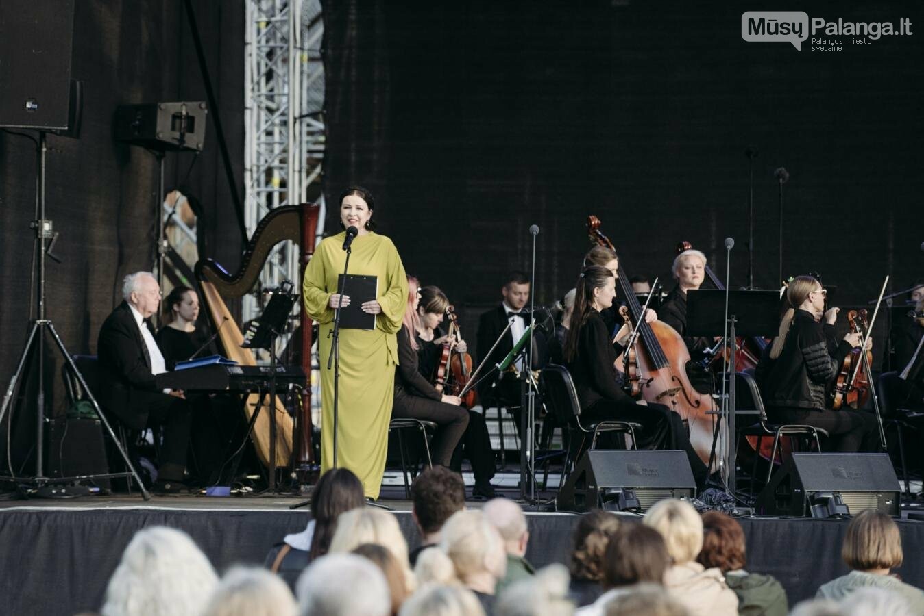 Klaipėdos festivalio pražios koncertas „Karo ir taikos dainos“ -  padėka ir padrąsinimas Ukrainos žmonėms, nuotrauka-27