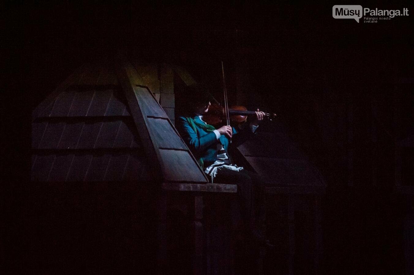 Miuziklas „Smuikininkas ant stogo“. Olesios Kasabovos nuotr.