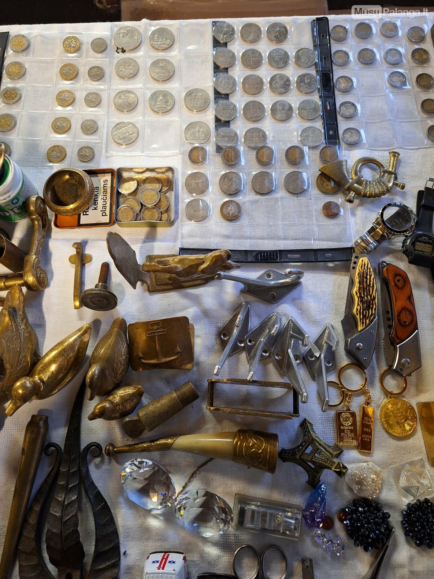 Palangos turguje vintažiniai ir antikvariniai daiktai – namų interjero lobynas, nuotrauka-10
