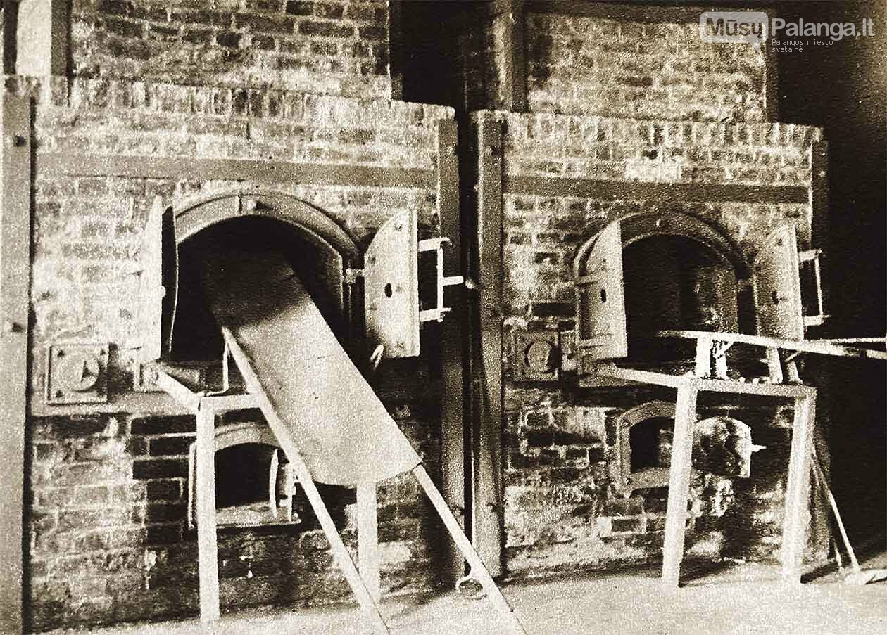 Šiose Štuthofo konclagerio krematoriumo krosnyse buvo sudeginti daugiau kaip 60 tūkst. nacių nusikaltimo aukų kūnai. Nuotrauka iš knygos STUTTHOF,...
