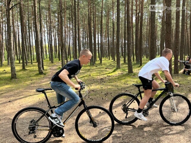 Gimnazija išrinko geriausius savo dviratininkus - Titą Ibatuliną ir Ievą Andrijauskaitę, nuotrauka-2